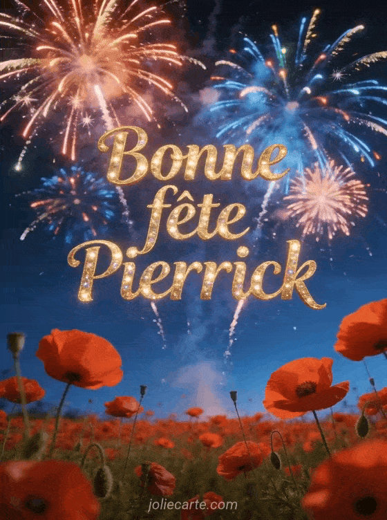Bonne fête Pierrick - Bonne fete pierrick gratuit