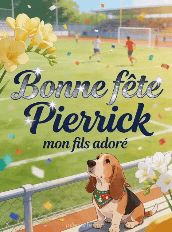 Bonne fête Pierrick - Bonne fete pierrick mon fils
