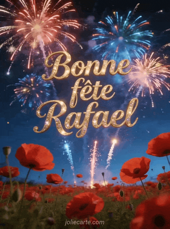 Bonne fête Rafael - Bonne fete rafael gratuit