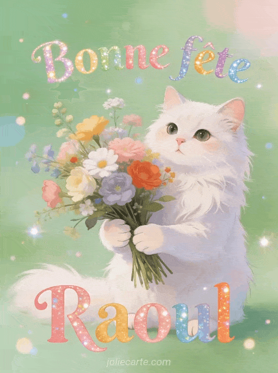 Bonne fête Raoul - Raoul gif bonne fete