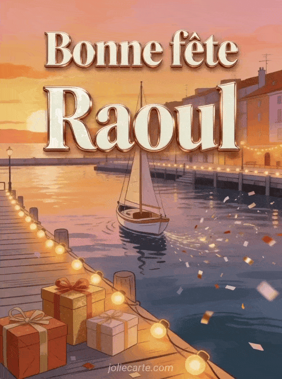 Bonne fête Raoul - Fetes raoul