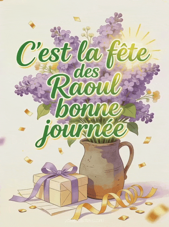 Bonne fête Raoul - Bonne fete raoul fleurs