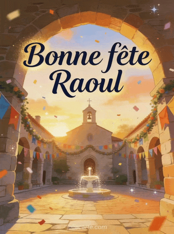 Bonne fête Raoul - Fete saint raoul