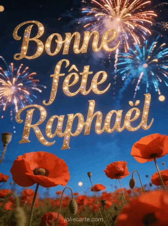 Bonne fête Raphael - Raphael bonne fete image