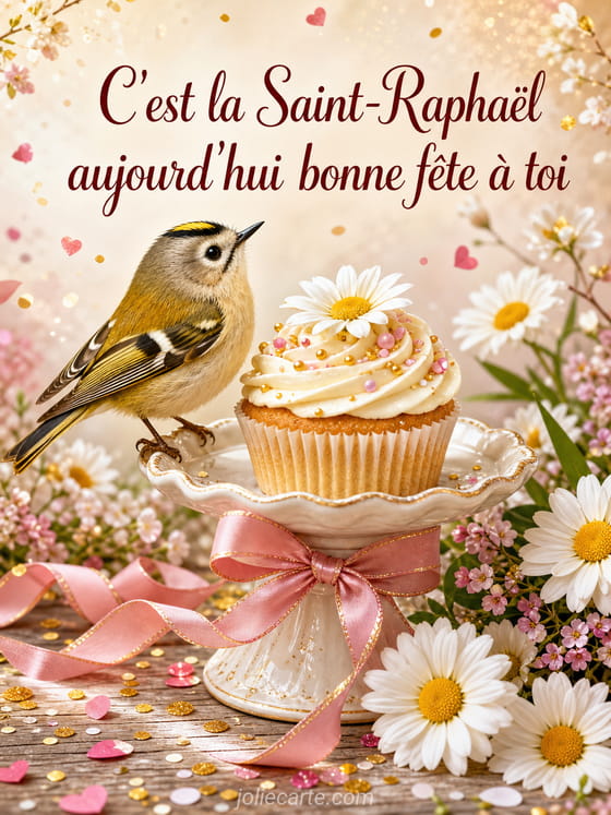 Carte bonne fête Raphaël