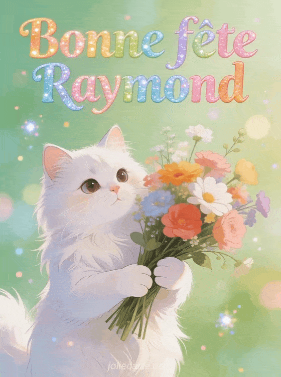 Bonne fête Raymond - Raymond gif bonne fete