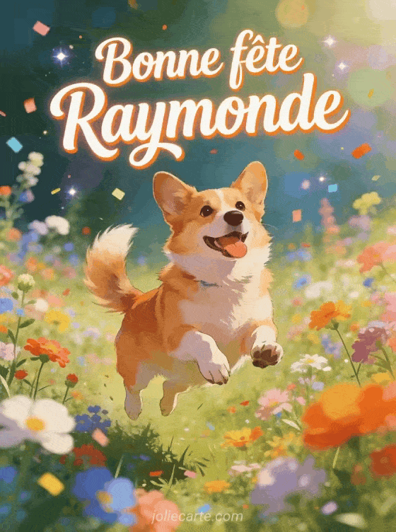 Bonne fête Raymonde - Raymonde gif bonne fete gratuit
