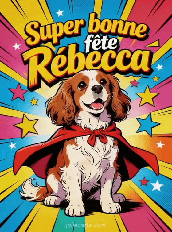 Bonne fête Rebecca - Bonne fete rebecca drole