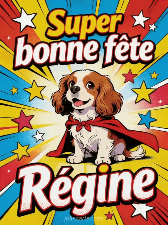 Bonne fête Regine - Regine gif bonne fete gratuit