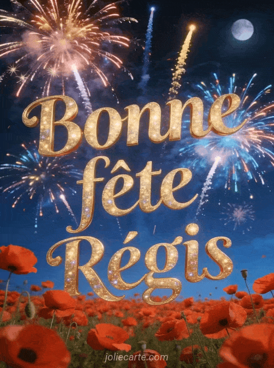Bonne fête Régis - Regis bonne fete image
