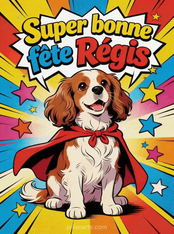 Bonne fête Régis - Regis gif bonne fete gratuit
