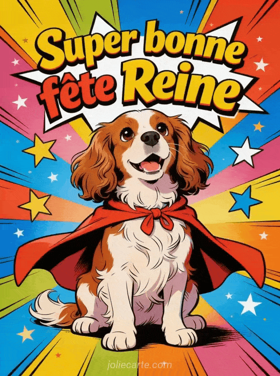 Bonne fête Reine - Reine gif bonne fete gratuit