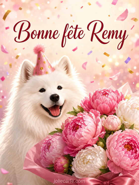 Carte bonne fĂȘte Remy