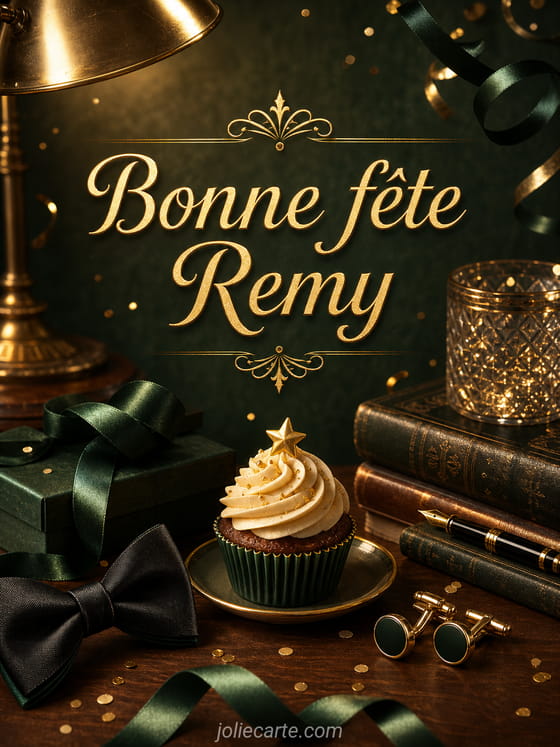 Carte bonne fĂȘte Remy