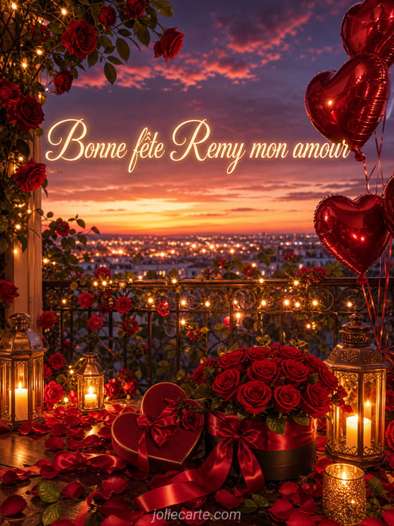 Carte bonne fĂȘte Remy
