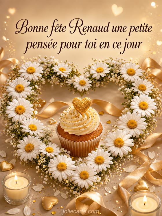 Carte bonne fête Renaud