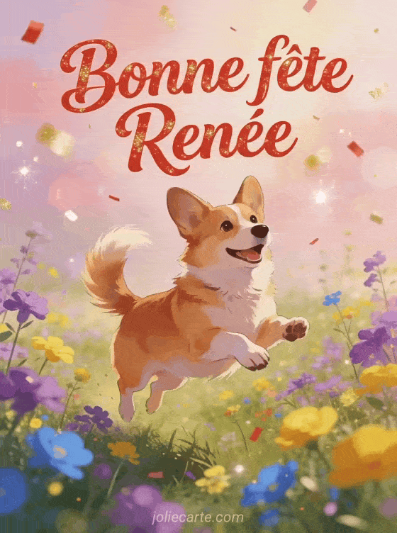 Bonne fête Renee - Renee gif bonne fete gratuit