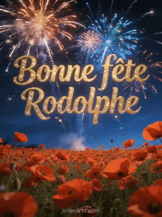 Bonne fête Rodolphe - Bonne fete rodolphe gratuit