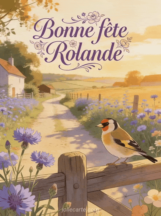 Bonne fête Rolande - Bonne fete rolande image
