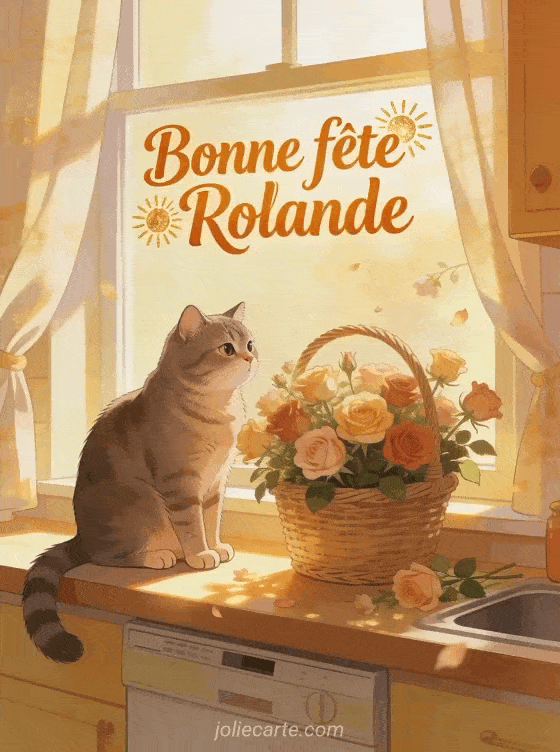 Bonne fête Rolande - Bonne fete rolande chien