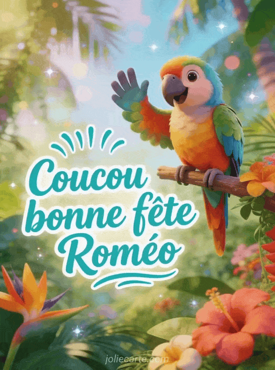 Bonne fête Romeo - Romeo gif bonne fete rigolo