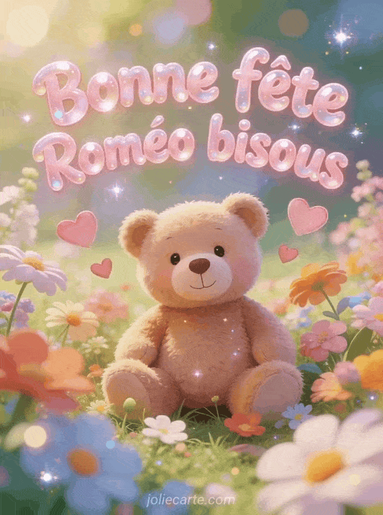 Bonne fête Romeo - Romeo bonne fete mon coeur
