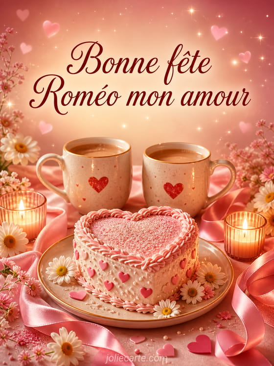 Carte bonne fête Roméo