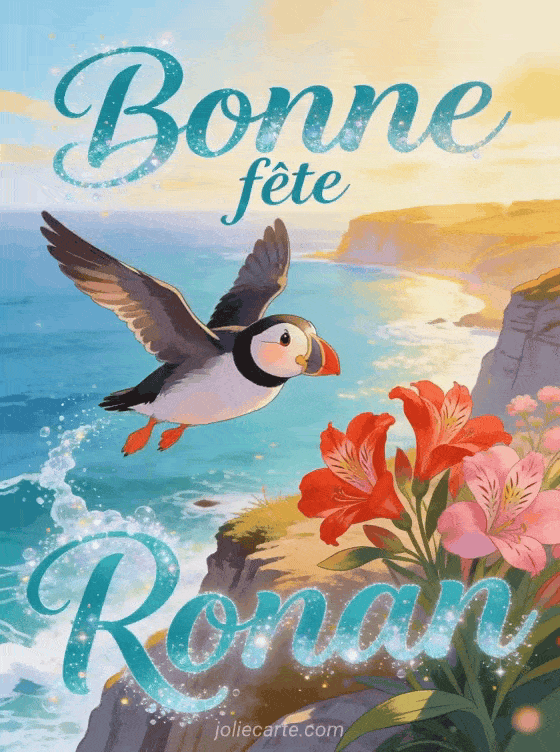 Bonne fête Ronan - Bonne fete ronan gif anime