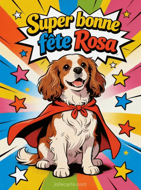 Bonne fête Rosa - Bonne fete rosa drole