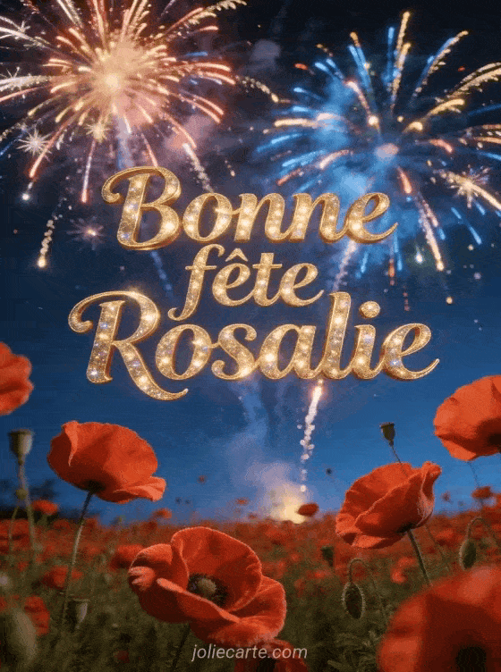 Bonne fête Rosalie - Bonne fete rosalie gratuit