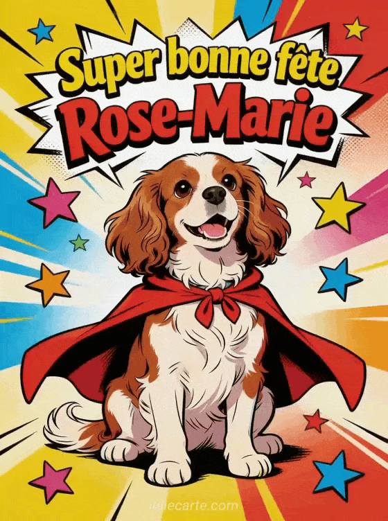 Bonne fête Rose-marie - Bonne fete rose marie drole