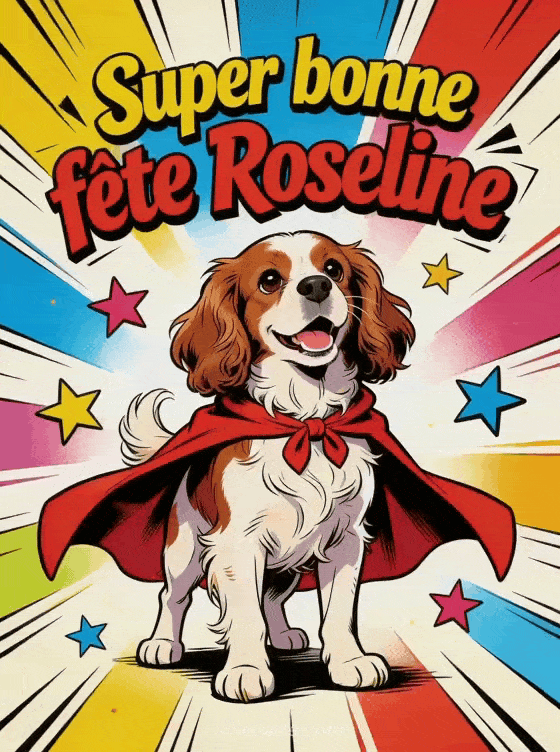 Bonne fête Roseline - Bonne fete roseline drole