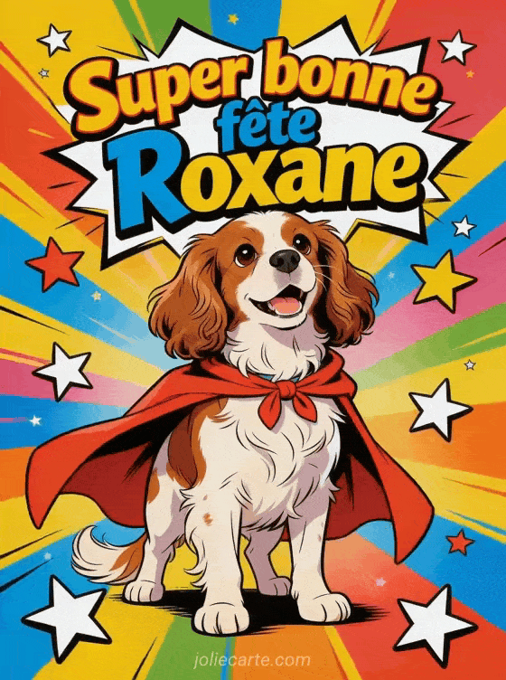 Bonne fête Roxane - Bonne fete roxane drole