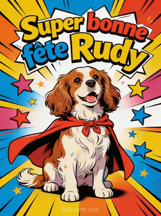 Bonne fête Rudy - Bonne fete rudy drole