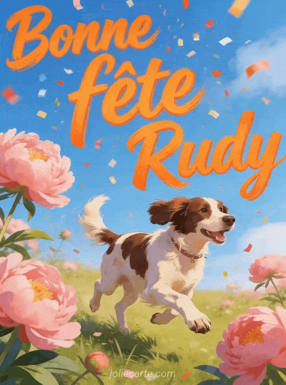 Bonne fête Rudy - Fete st rudy