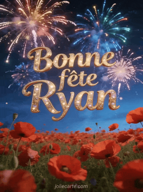 Bonne fête Ryan - Bonne fete ryan gratuit