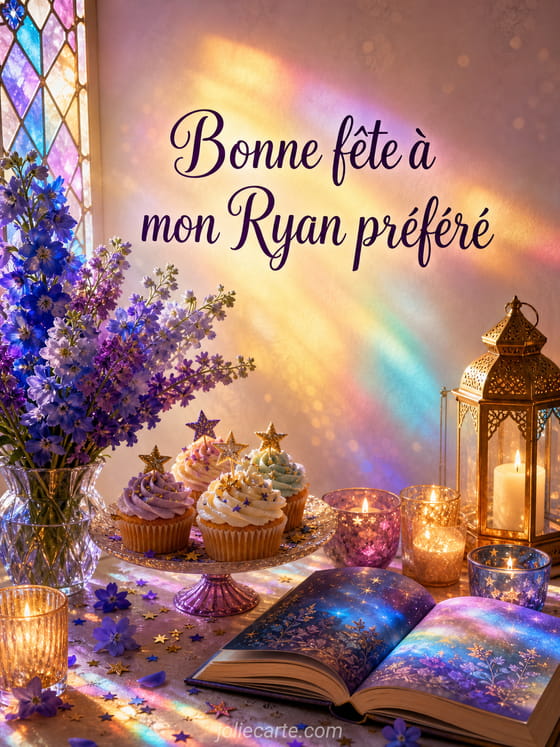 Carte bonne fĂȘte Ryan