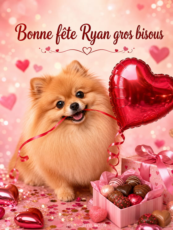 Carte bonne fĂȘte Ryan