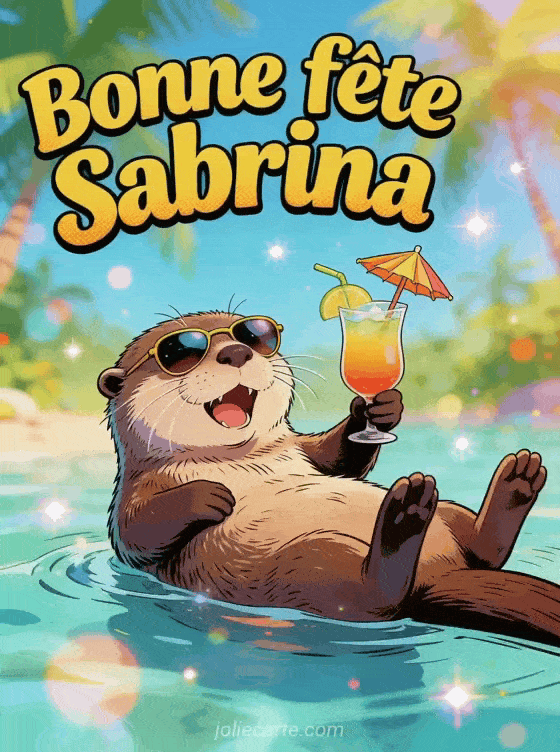 Bonne fête Sabrina - Sabrina image bonne fete