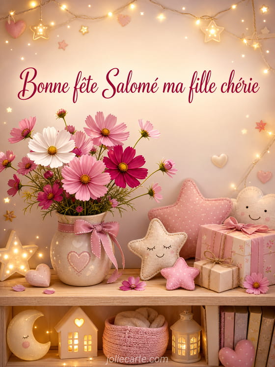 Carte bonne fĂȘte SalomĂ©
