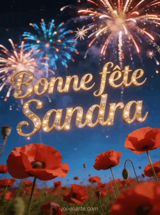 Bonne fête Sandra - Sandra bonne fete image