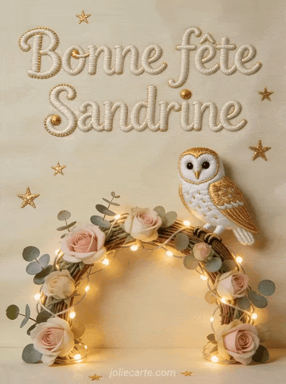 Bonne fête Sandrine - Bonne fete sainte sandrine