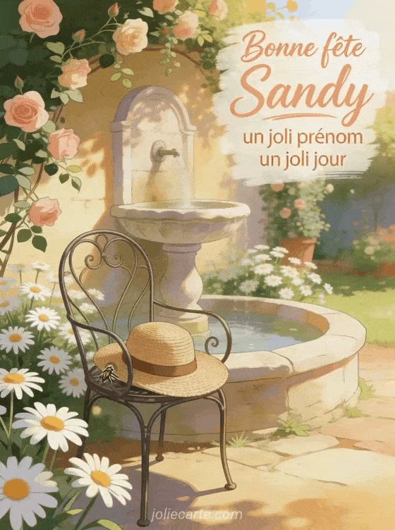 Bonne fête Sandy - Fete sandy a souhaiter