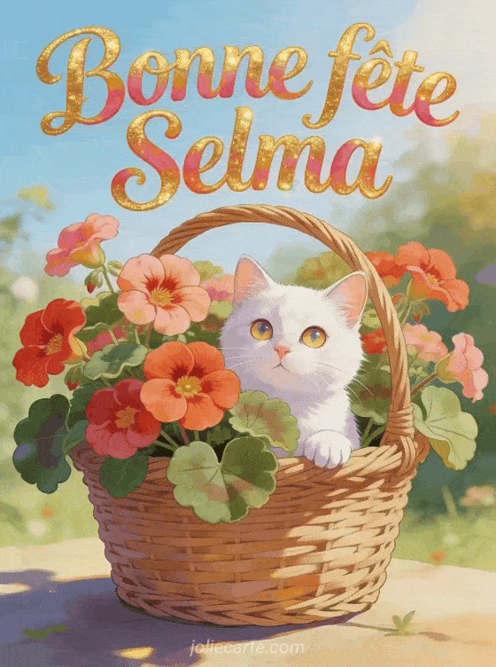Bonne fête Selma - Bonne fete selma fille