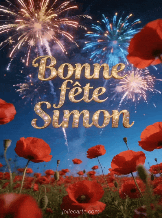 Bonne fête Simon - Simon bonne fete image