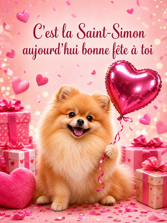 Carte bonne fĂȘte Simon
