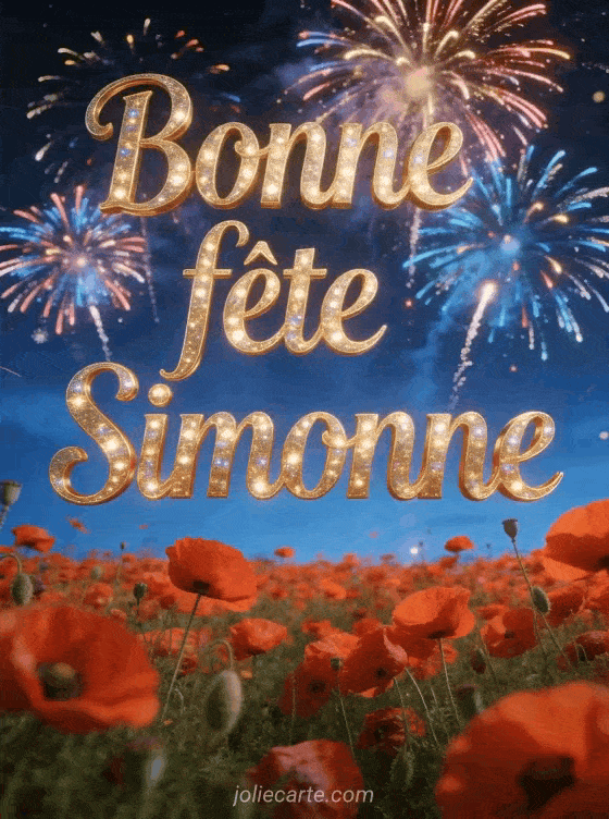 Bonne fête Simonne - Simonne bonne fete image