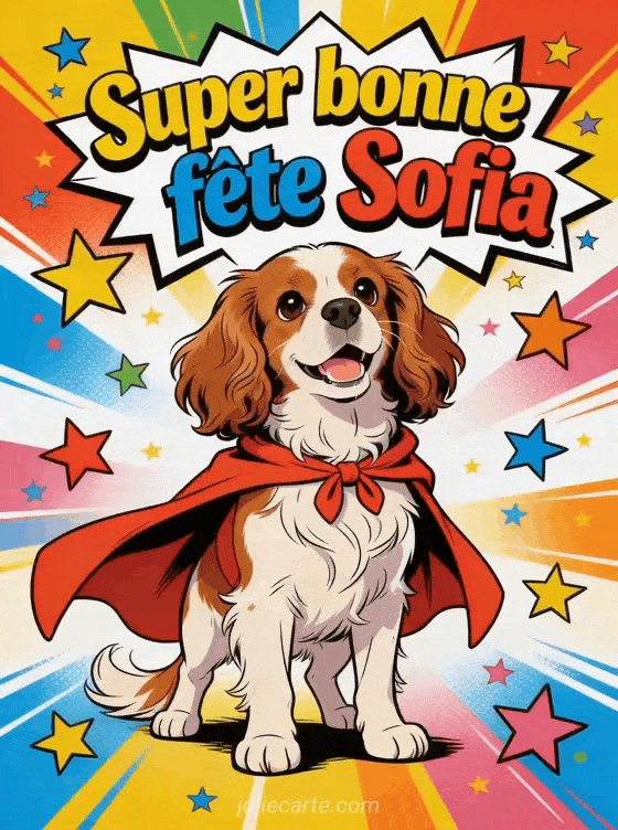 Bonne fête Sofia - Sofia gif bonne fete gratuit