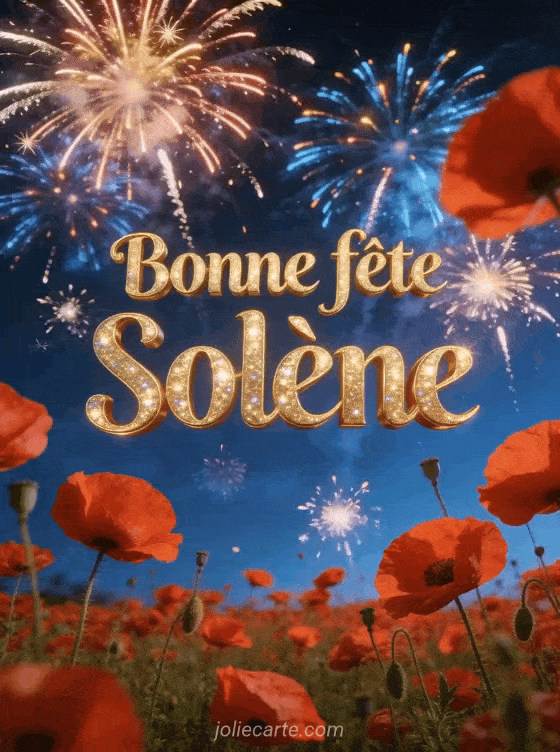 Bonne fête Solene - Solene bonne fete image