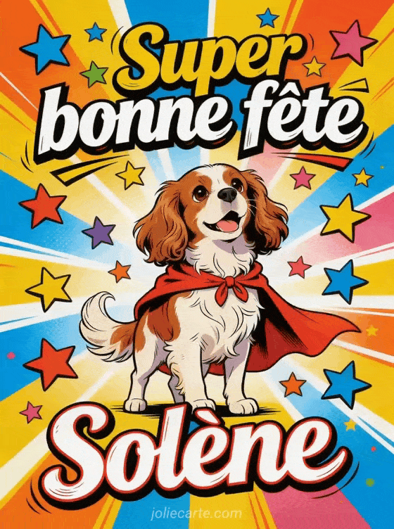 Bonne fête Solene - Solene gif bonne fete gratuit
